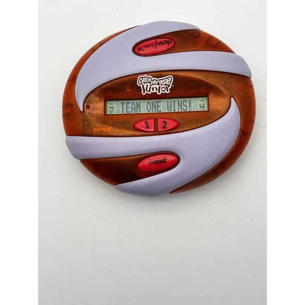 Vintage Catch Phrase Junior Jr Handheld Electronic Game Hasbro 2002 Tested/Works